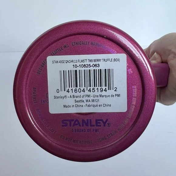 STANLEY Berry Truffle 40 oz Quencher Valentine's Day NEW IN BOX Limited Edition - Picture 10 of 16